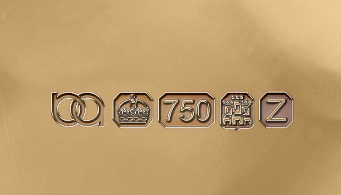 non-contact laser hallmarking